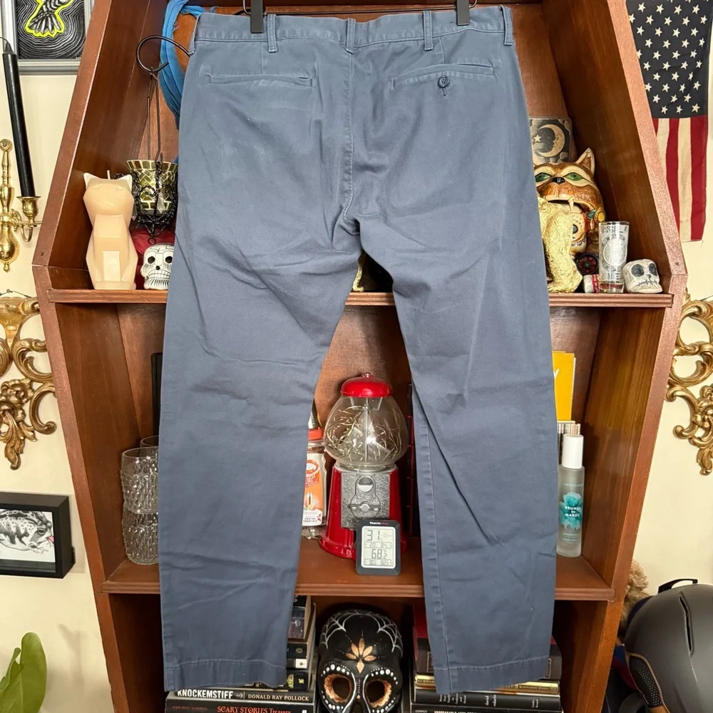 J. Crew - The Driggs Chinos Office Casual Pants - Legacy Blue - Men’s 34 34x30